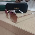 Кафяви слънчеви очила Guess Кръгли Бели рамки Кафяви слънчеви очила Guess Кръгли Бели рамки